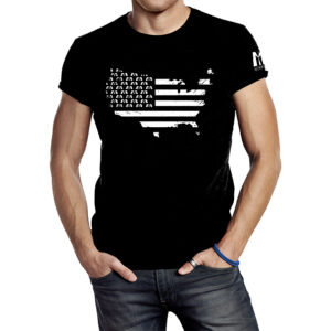 MatchPoint USA Flag Map T-Shirt